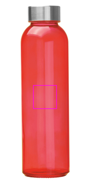 Stiklinis buteliukas INDIANAPOLIS 500 ml: Priekyje