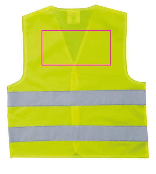 Childrens safety jacket ILO: Back