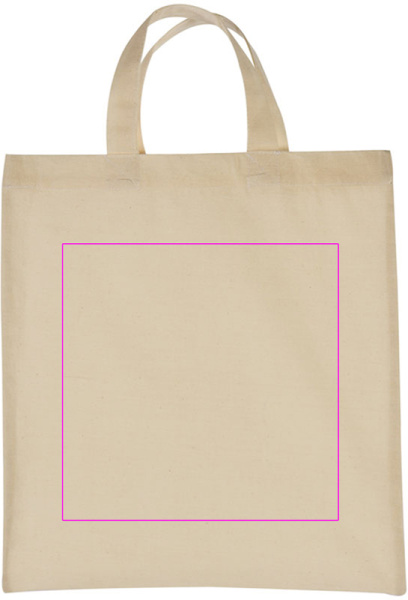 Sac en coton ANTIBES: Face avant