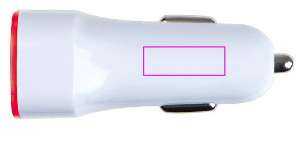 Samochodowa ładowarka USB KFZ FRUIT: Side