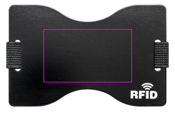 Porte-cartes RFID GLADSTONE: Face avant