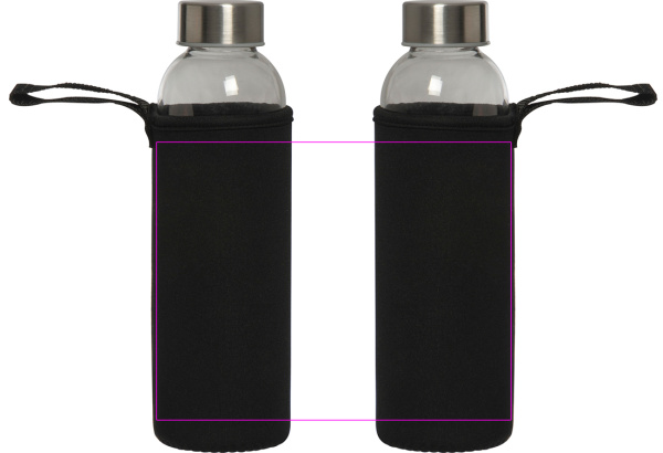 Bouteille en verre KLAGENFURT 500 ml: Sur le capuchon