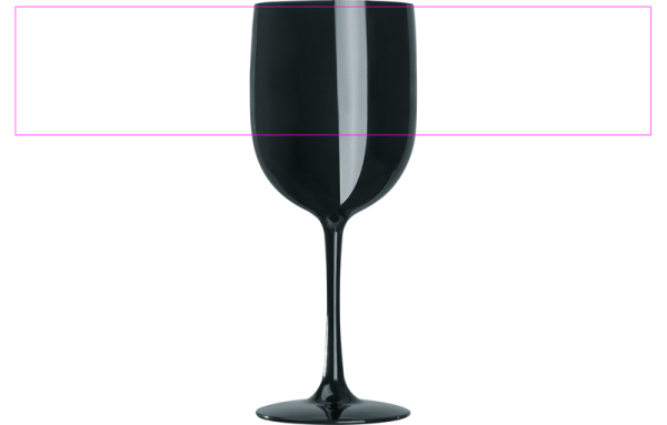Plastic glass ST. MORITZ 450 ml: Print all around