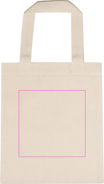 Mini sac en coton BORDELUM: Face arrière