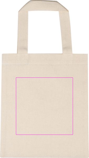 Mini sac en coton BORDELUM: Face avant