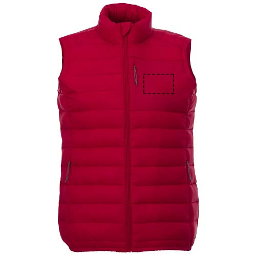 Gilet matelassé pour femme Pallas: Poitrine gauche