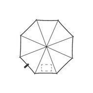 Colorado Reflex Regenschirm 23 Zoll: im 1. Segment/Vorderseite
