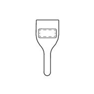 Grattoir à glace Oslo: Sur la face avant