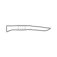 Карманный нож Opinel Colorama № 08: на ручке