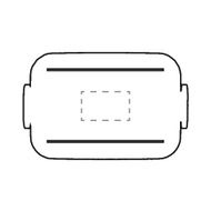 Mepal Lunchbox Take a Break Flat 800 ml: on the lid