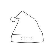 Czapka Mikołaja X-Mas: on the front design 1