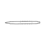 Stylo Stilolinea Vegetal Clear: À côté du clip