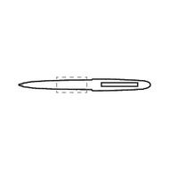 Stylo Nostalgie One: Sur le devant du support
