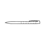 Stylo Ebony Matt: À droite du clip
