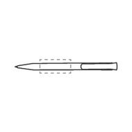 Stylo Senator Superhit Polished: Sur le devant du support