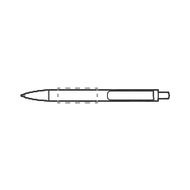 Modena Stift: auf Halter 40 x 15 mm