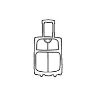 Valise CabinetTrolley: Sur l’étiquette