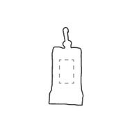 Sac de courses pliant ShopEasy: Sur 1 face de l’étui