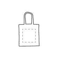 Sac de courses Feltro en RPET GRS: Sur la première face
