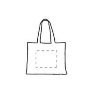 Jute Canvas Shopper (320 g/m²) bag: on the 1st side
