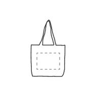 Sac de courses en jute Elegance Bag: Sur la première face