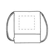 Sac à dos Combi Organic Backpack (160 g/m²): Sur la première face