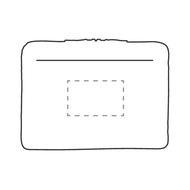 Housse pour ordinateur portable Case Logic Invigo 15,6 pouces: Sur la face avant