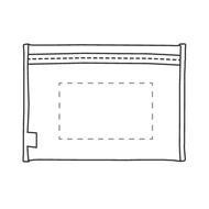 Housse pour ordinateur portable Fraenck Bobby 14 pouces: Sur la face avant