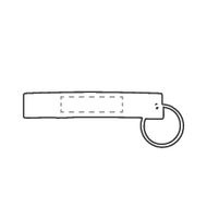 Porte-clés décapsuleur Alu Opener: Sur le dessus