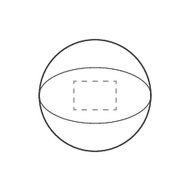 Ballon de plage Ø 30 cm: Sur 1 panneau blanc