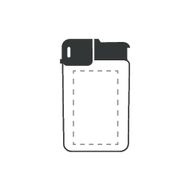 Briquet FireLight: Sur la face avant
