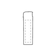 Briquet Tornado: Sur la face avant