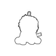 Lion en peluche Louis: Sur l’étiquette