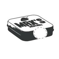 Органические мятные леденцы с ментолом от Max's Mints: на закрывающей наклейке