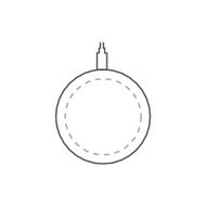 Coil RCS Recycled Wireless Charger: on the front