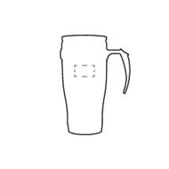 Gobelet isotherme ThermoDrink 400 ml: Sur la face avant