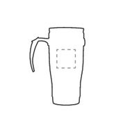Gobelet isotherme SuperCup 400 ml: Au dos