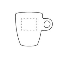Tasse CoffeeCup 200 ml: Sur la face avant