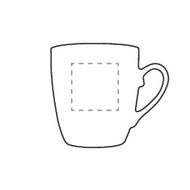 Tasse CoffeeRoyal 250 ml: Sur la face avant