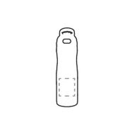Contigo® Ashland Chill 590 ml vacuum bottle: on the 1st side, vertical