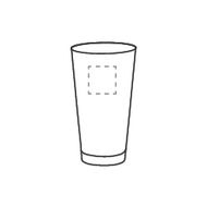 Verre à bière 340 ml: Sur la face avant