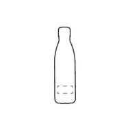Gourde Topflask 500 ml: Sur la face avant