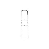 Bouteille isotherme Graphic 500 ml: Au dos, En haut