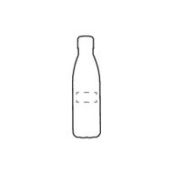 Gourde Topflask Wood 500 ml: Sur la deuxième face, Nom personnalisé