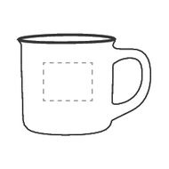 Mug Campfire 320 ml: Sur la face avant