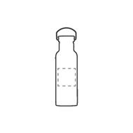 Nordvik 500 ml Trinkflasche: auf der 1. Seite, individueller Name
