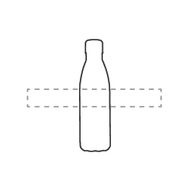 Topflask Graphic 500 ml Trinkflasche: rundherum, individueller Name