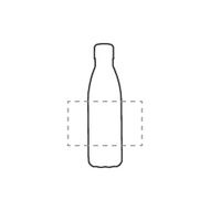 Topflask RCS Recycled Steel 750 ml dzeramā pudele: visapkārt