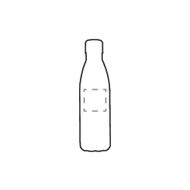Gourde Topflask à simple paroi 750 ml: Au dos, Nom personnalisé