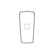 Tokyo 450 ml Bambus Thermobecher: auf der Vorderseite